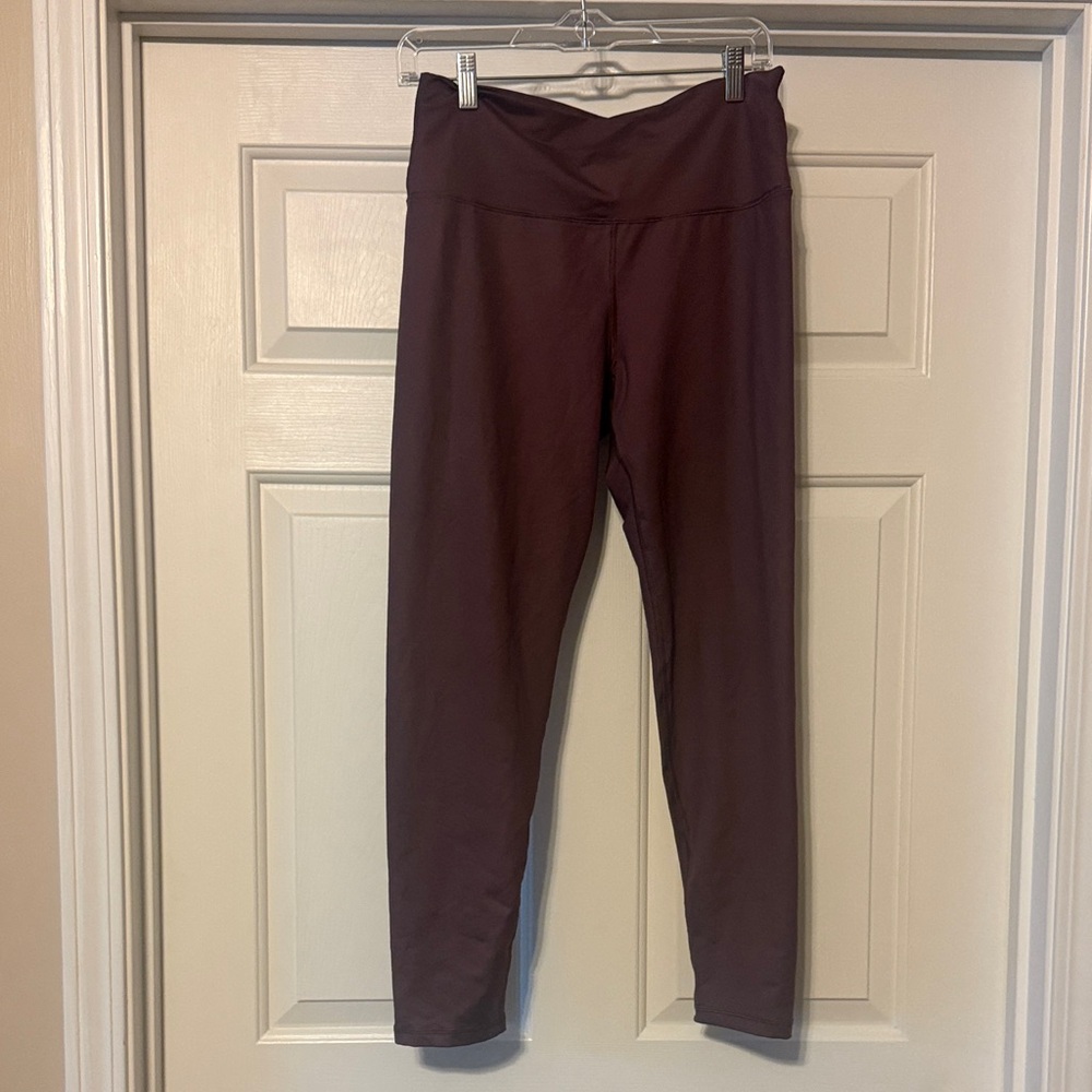 Aerie Burgundy Leggings
